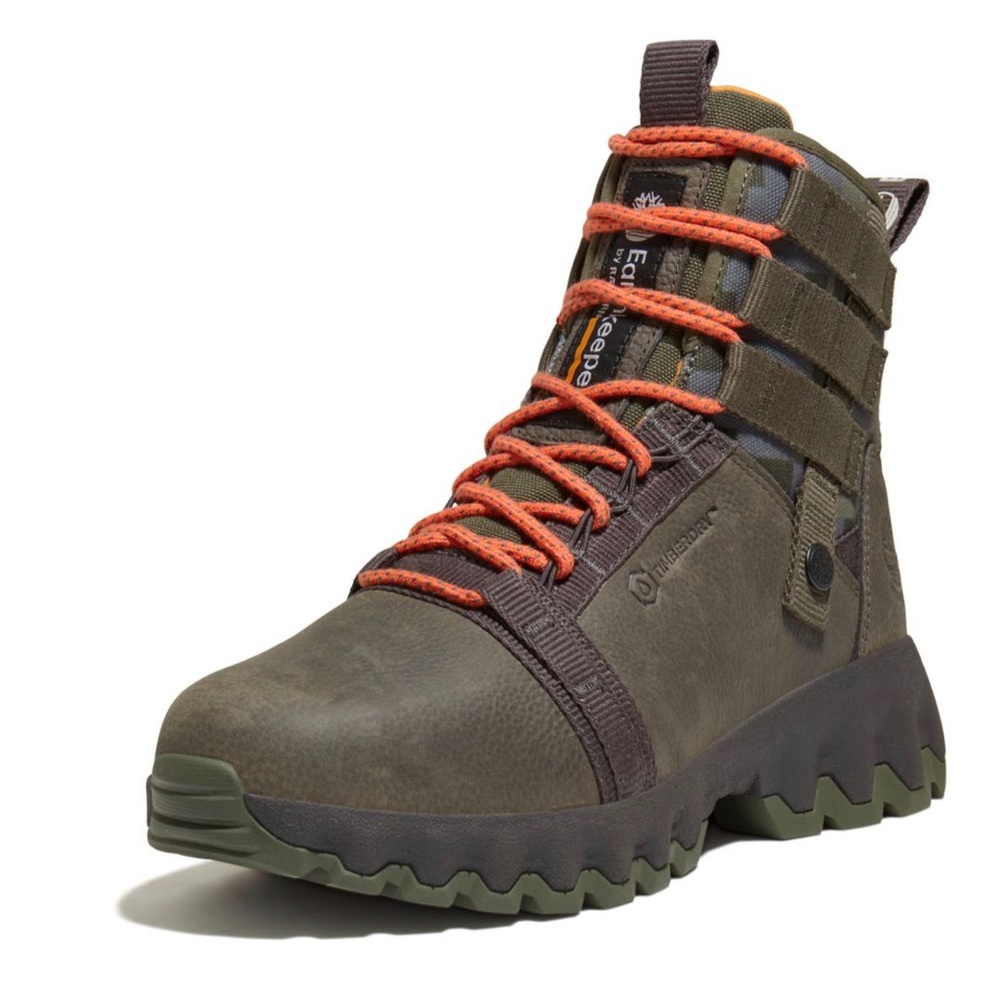 TIMBERLAND MEN'S EARTHKEEPERS BY RAEBURN GS EDGE WATERPROOF BOOTS - Picture 13 of 13